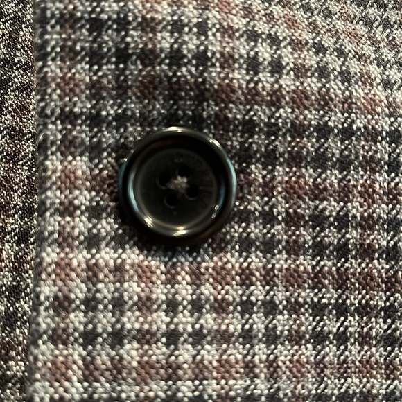 BURBERRY London Men’s Sport Coat Made in the USA 🇺🇸 52 Silk/ 48 Wool 40 SHT - Picture 3 of 13